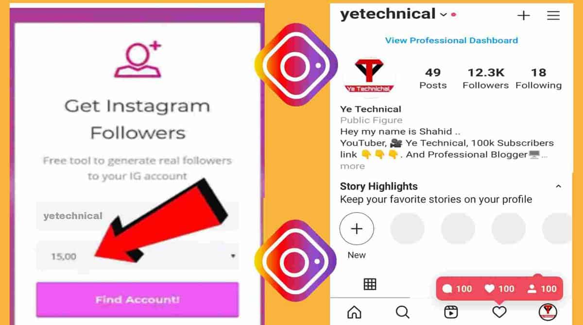 Ttoo Boomz App- Free Followers For Instagram Apk