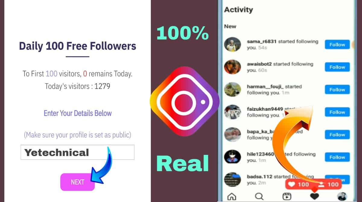 Get Insita Mode Apk- Get Followers On Instagram Fast