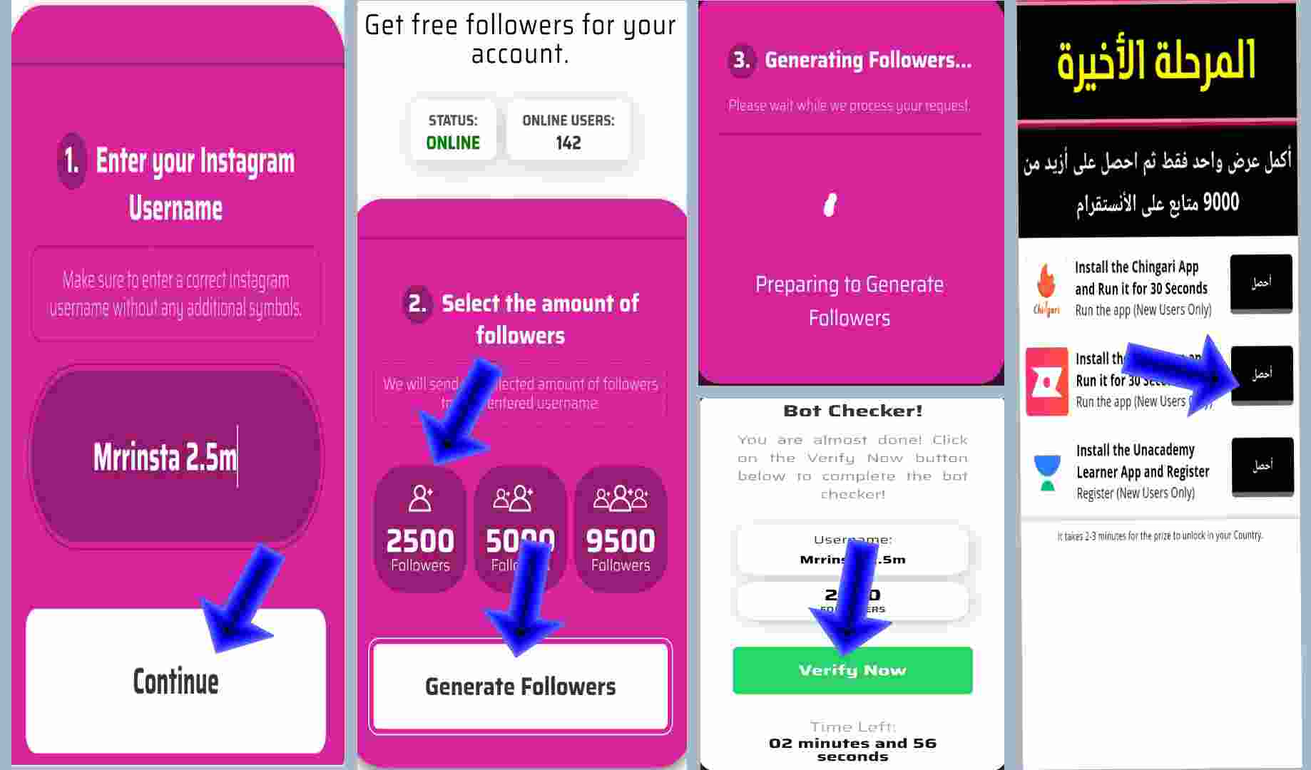 zazofame Website: Get Free instagram Followers Websites 2022