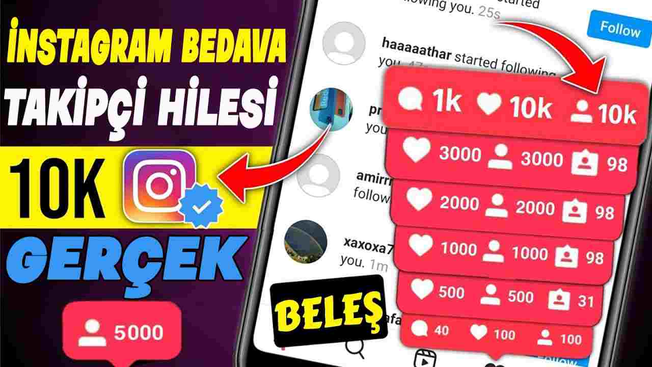 Instagram Takipci Hilesi-Buyuktakipci Followers On Instagram 1000