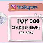 Instagram Best Name For Boy- Best Name For Instagram ID